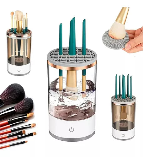 Limpiador Eléctrico de Brochas de Maquillaje – Eficiencia, Cuidado y Profesionalismo