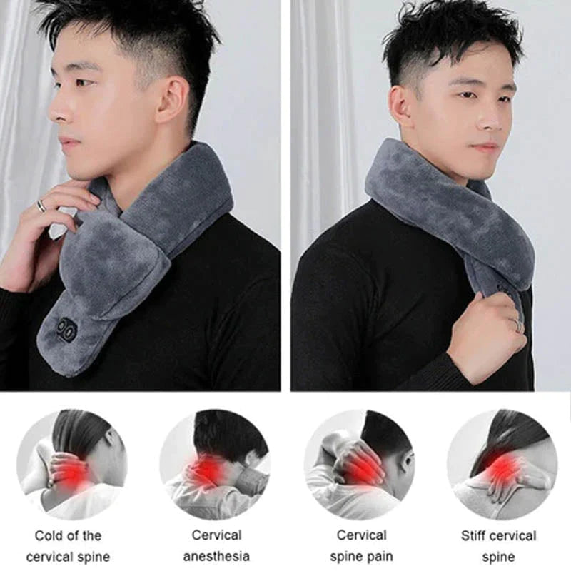 BUFANDA MASAJEADOR CERVICAL CALEFACTOR